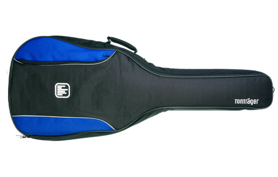 Tonträger - Blaue Tasche für 1/2 Klassik Gitarre